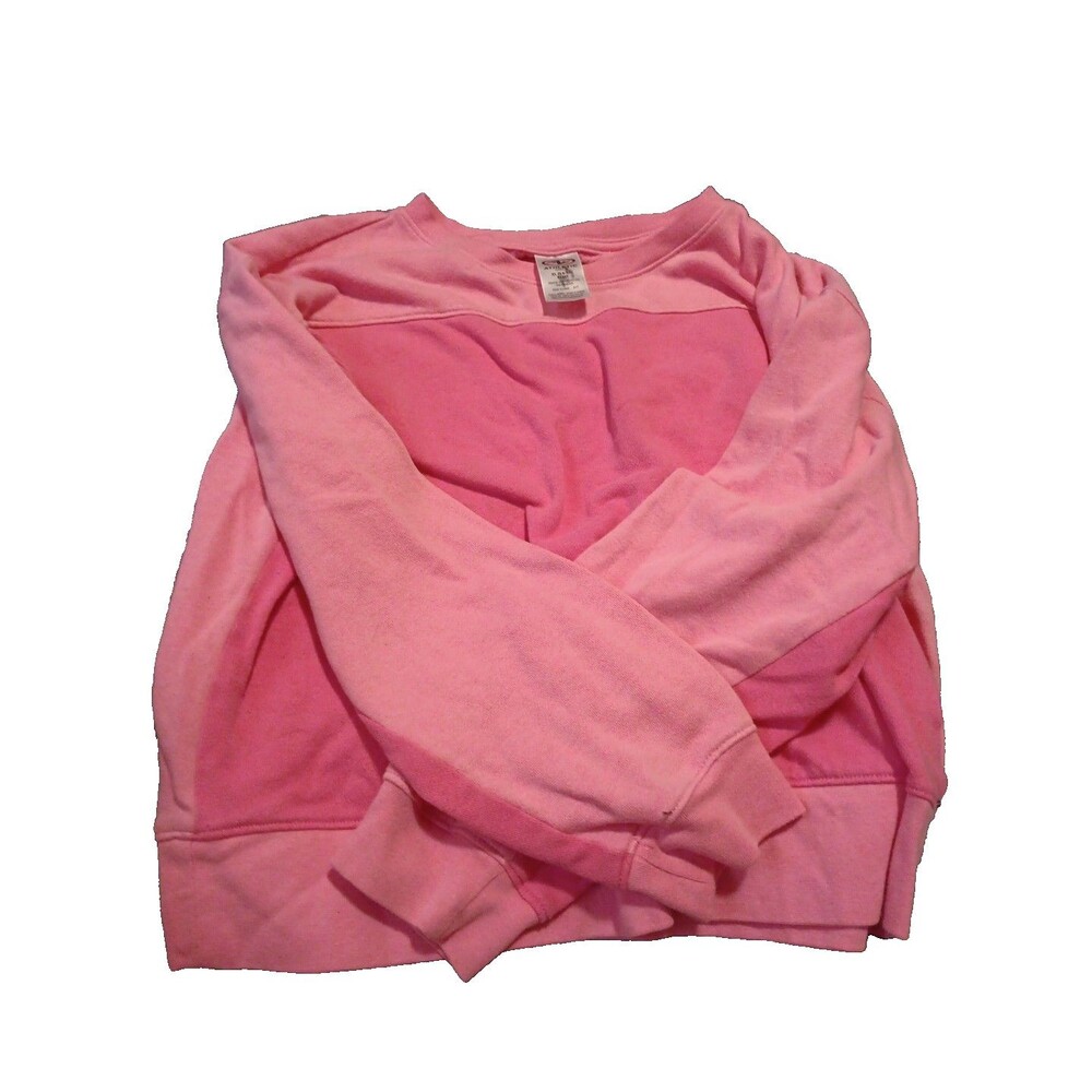 Athletic Works Size XL (14/16) Light And Dark Pink Sweater